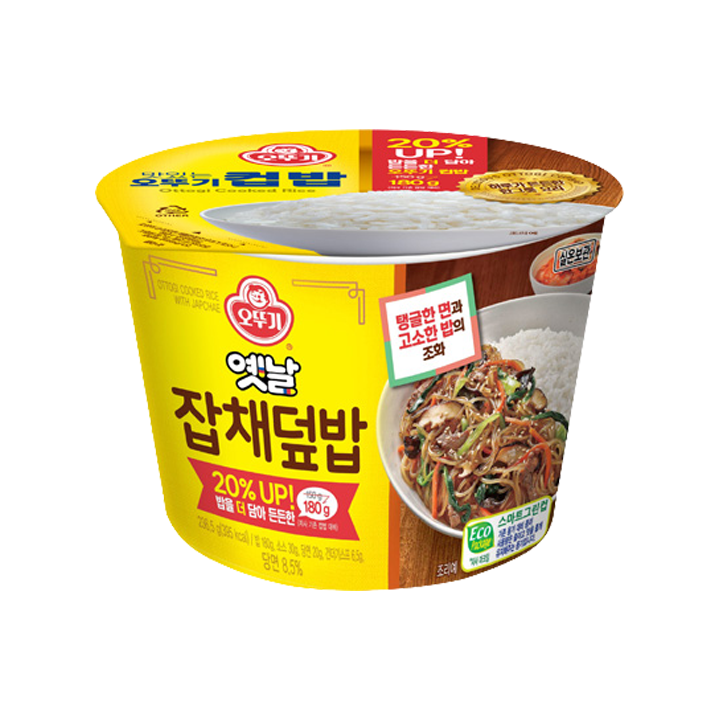 오뚜기 컵밥 옛날 잡채덮밥 236.5g