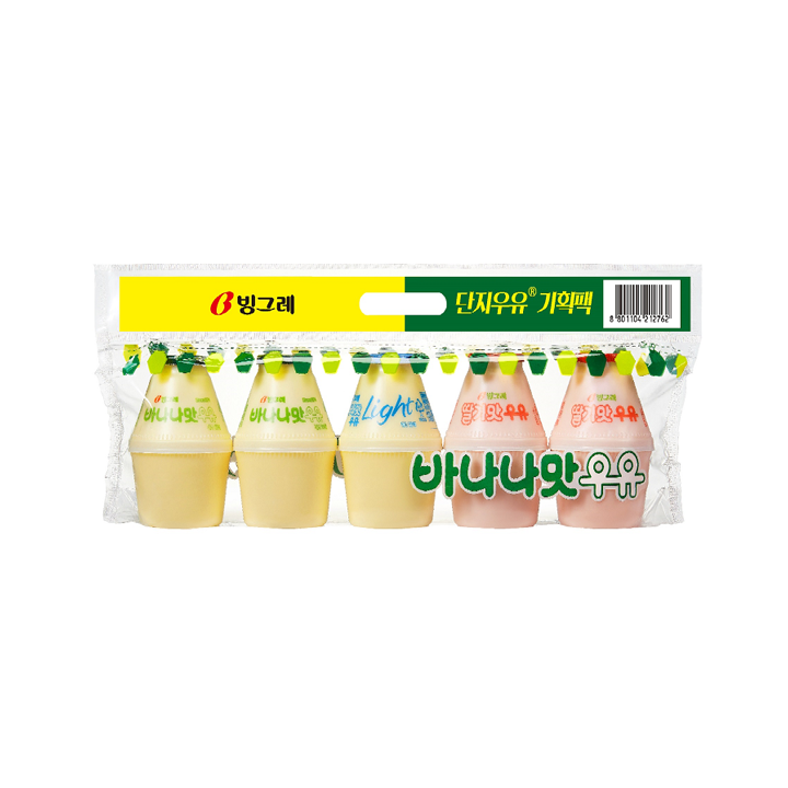 빙그레 바나나우유 기획 240ml*5