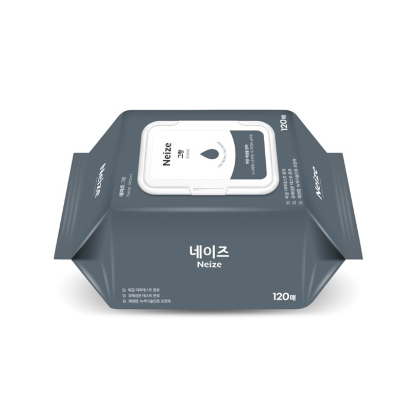 네이즈)그랑물티슈120매(캡)