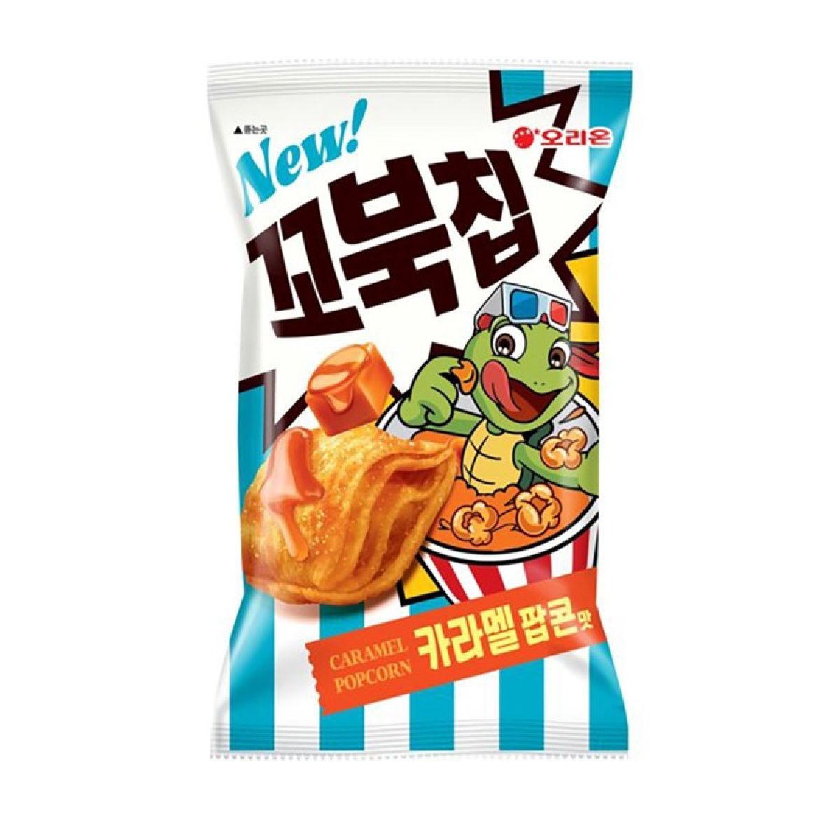 오리온 꼬북칩 카라멜팝콘 108G