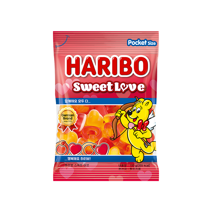 하리보 스위트러브 100g